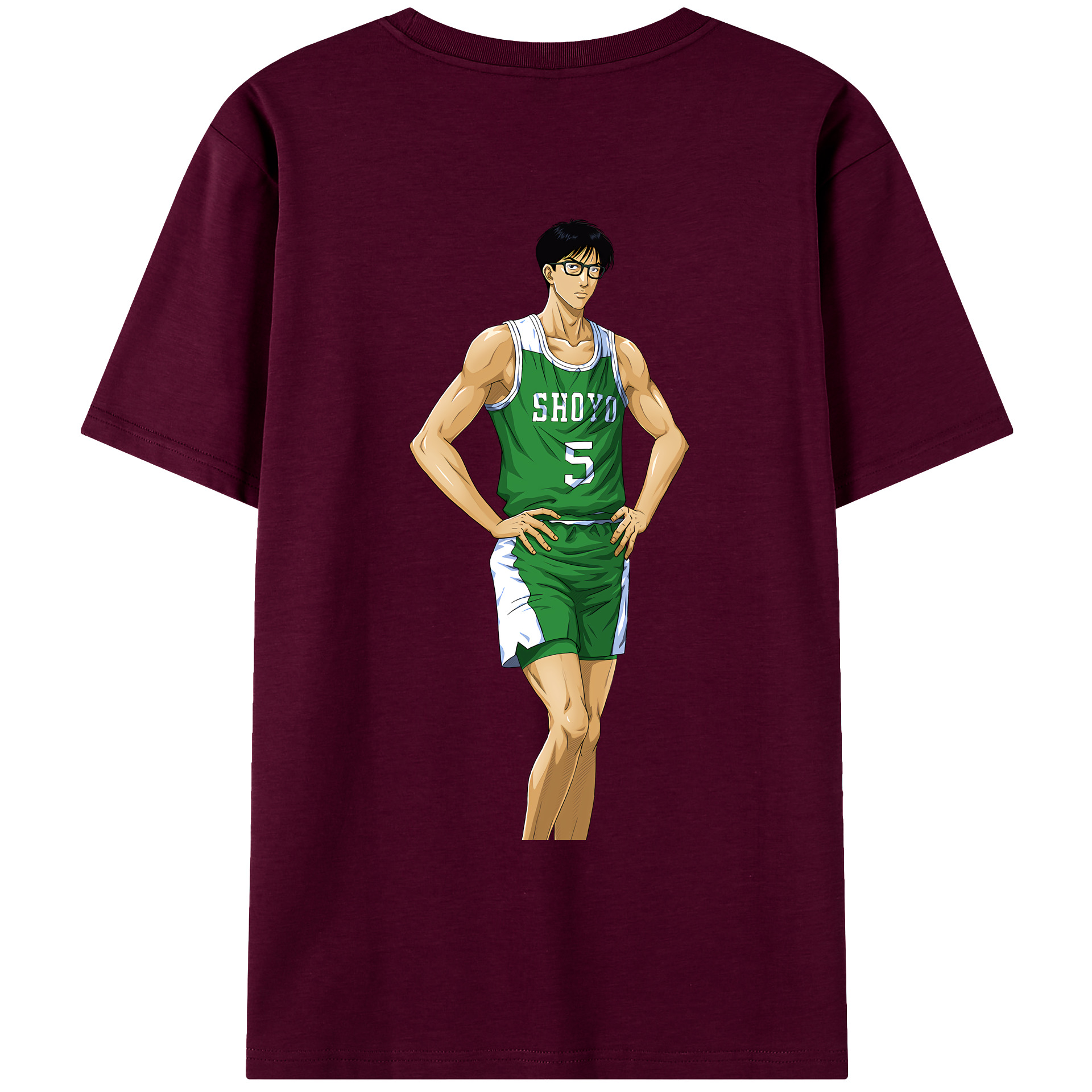 SLAM DUNK／スラムダンク レディース半袖Tシャツ(バックプリント)